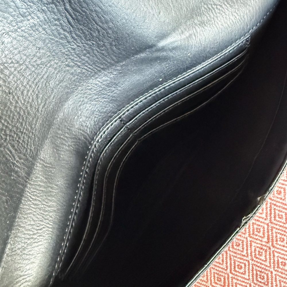 Rebecca Minkoff Black Glitter Clutch - Picture 4 of 5